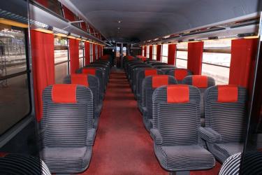 Corail coach 1st Class interior