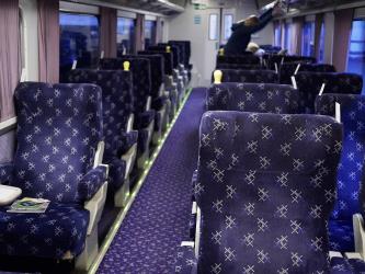 Saloon of a Mark 2 seated coach