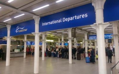International departures