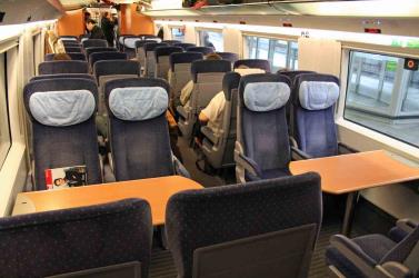ICE3 2nd class seats