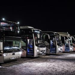 SAJ fleet of buses