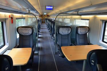 ICE first class interior